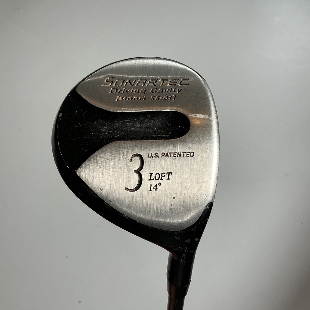 Sonartec Driving Cavity SS-01 3 Wood Men 14‎ Degree Loft Penley Graphite Shaft